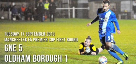 Glossop North End v Oldham Borough - Manchester FA Premier Cup - First Round