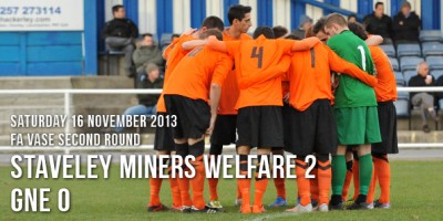 Vase ambitions derailed at Staveley