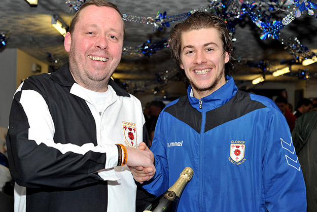 Supporters Club Player of the Month December LOC GNE BWK 040114 593 Supporters Club Player of the Month December