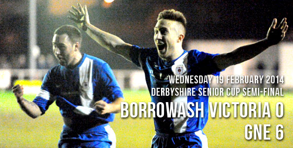 Barrowash Victoria v Glossop North End - Derbyshire Senior Cup - Semi-final