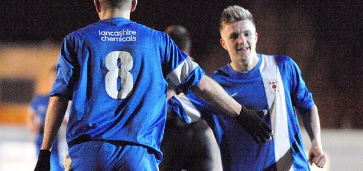 Sam Grimshaw and Jason Carey Of Glossop North End
