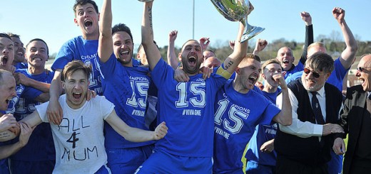 Glossop North End Celebrate NWCFL league title