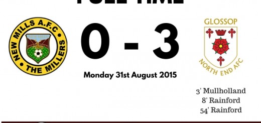 FT- New Mills 0 Glossop North End 3